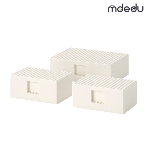 레고 상자 화이트 3종 BYGGLEK