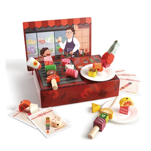 탑브라이트 도형 바베큐 박스