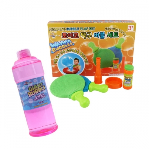 탁구 버블 & 자이언트 리필액 500ml 세트