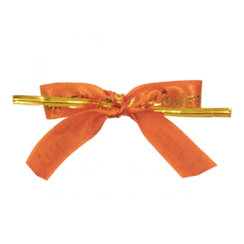 (라라뷰 롤리본) 할로윈 금박 리본 타이_10개 세트