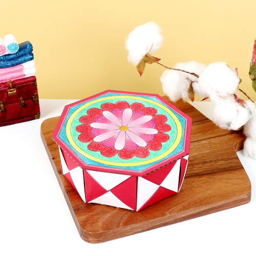 메이크문구 DIY624 만다라팔각함만들기