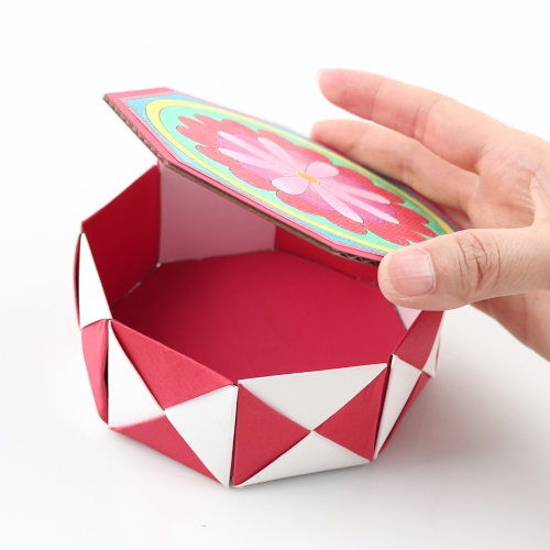 메이크문구 DIY624 만다라팔각함만들기