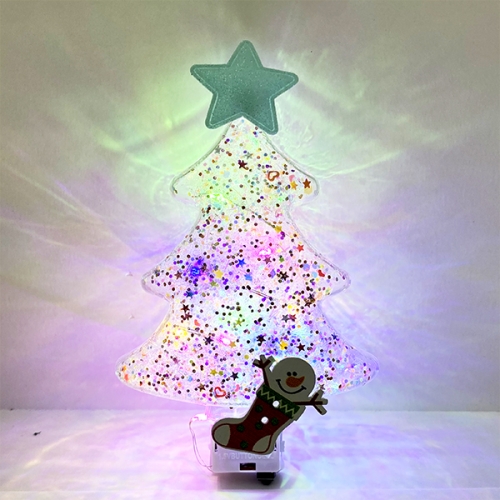 와이어 LED 크리스마스 투명 트리 만들기