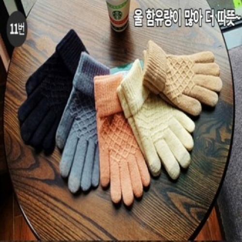 스마트폰 터치장갑- 11번 /기모안감/겨울철 보온, 방한