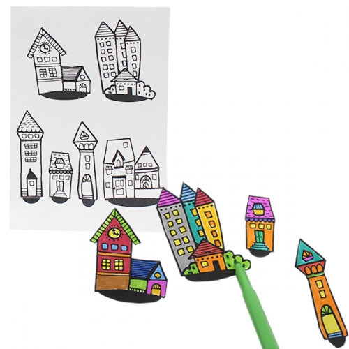 겨울 풍경 넝쿨 리스 만들기