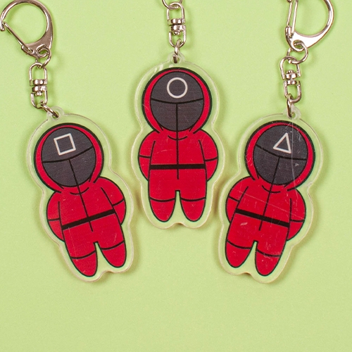 1000감독관열쇠고리/평면 (6개세트)