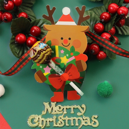 산타와 친구들 사탕페이퍼 1장 (6p)