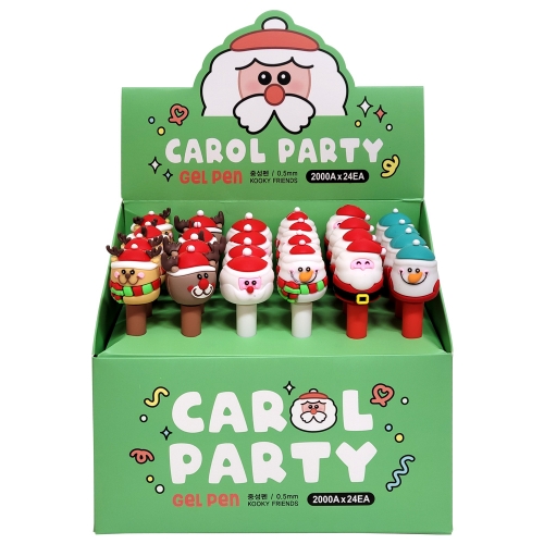 캐롤파티중성펜(2000원X24개)