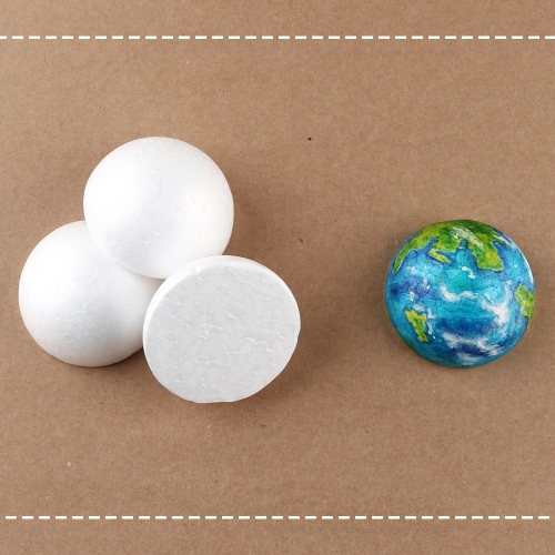 [메이크문구]반원백구 70mm