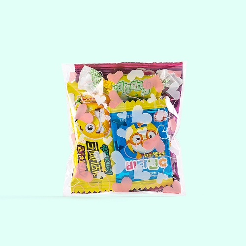 [무료라벨스티커]유치원 어린이집 구디백 어린이날 선물 귀염뽀짝당충전