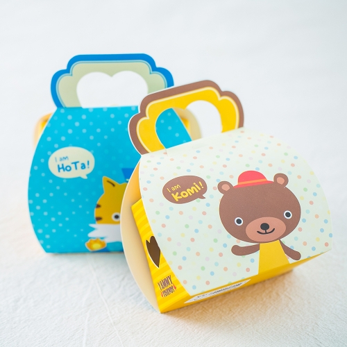 [무료라벨스티커] 유치원 어린이집 구디백 생일 답례품 귀여운 동물 간식 선물