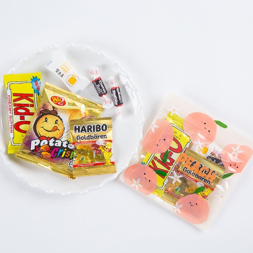 [무료라벨스티커] 유치원 어린이집 교회 학원 학교 단체 어린이날 선물 과일친구미니팩