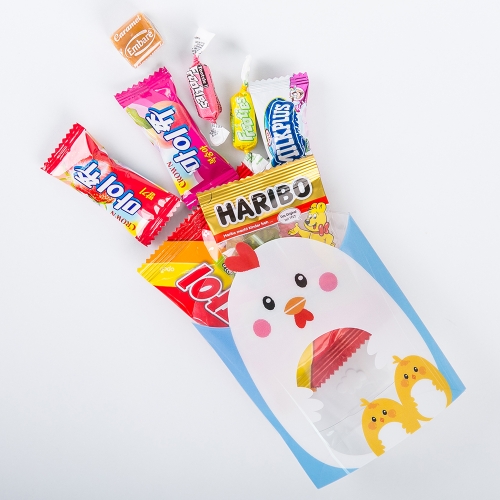 [무료라벨스티커] 간식 단체선물 유치원 어린이집 교회 학원 꼬꼬간식