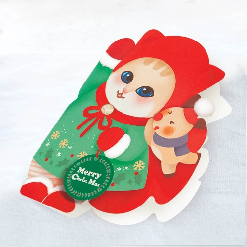 냥이 크리스마스카드 FS734106