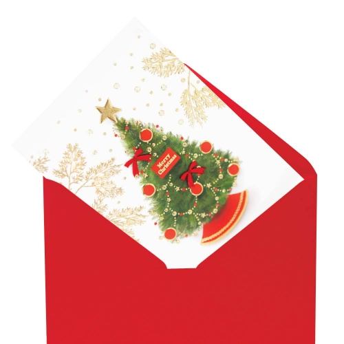 리본트리 크리스마스카드 FS733101