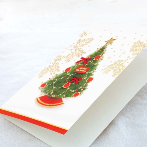 리본트리 크리스마스카드 FS733101