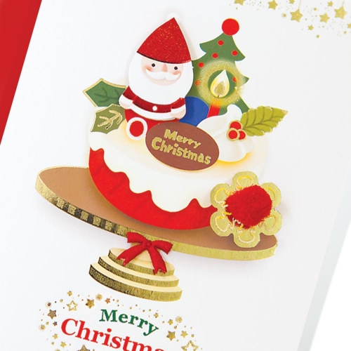 산타케익 크리스마스카드 FS733103