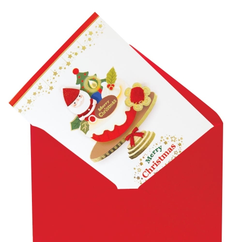 산타케익 크리스마스카드 FS733103