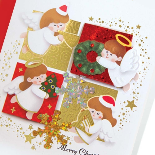 천사 크리스마스카드 FS733104