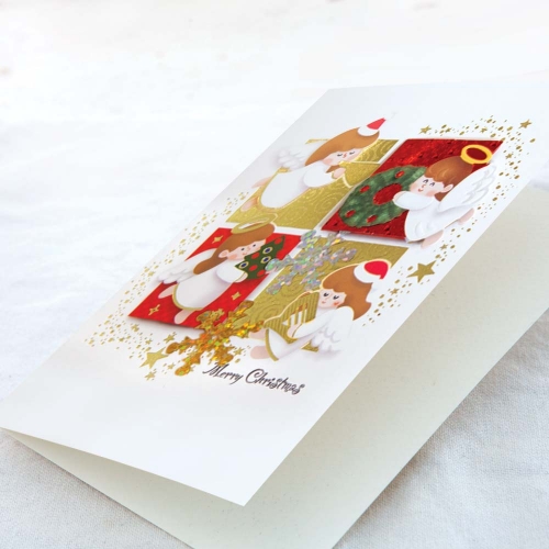 천사 크리스마스카드 FS733104