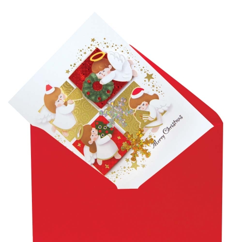 천사 크리스마스카드 FS733104