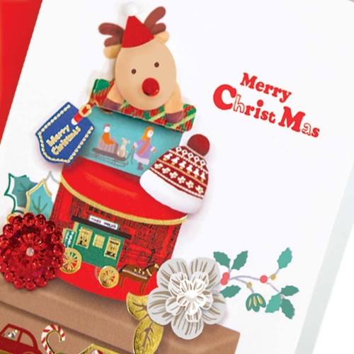 선물 크리스마스카드 FS733105