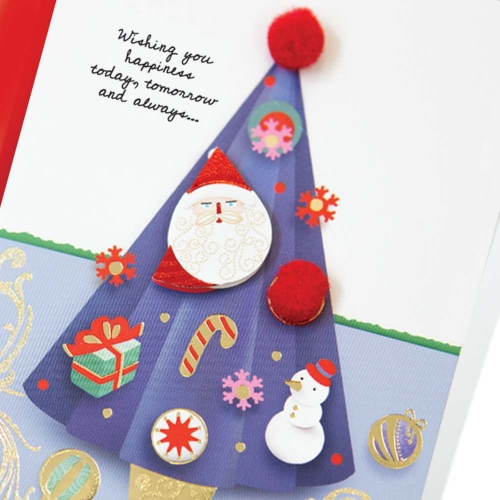 트리 크리스마스카드 FS7331 (6종 한세트)