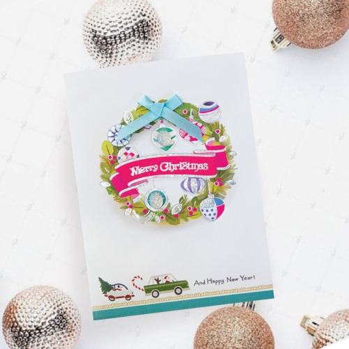 리본트리 크리스마스카드 FS708203