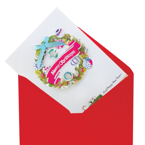 리본트리 크리스마스카드 FS708203