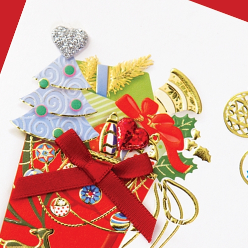 양말선물 크리스마스카드 FS708205