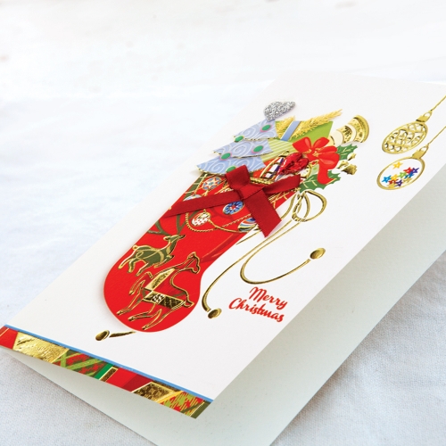 양말선물 크리스마스카드 FS708205