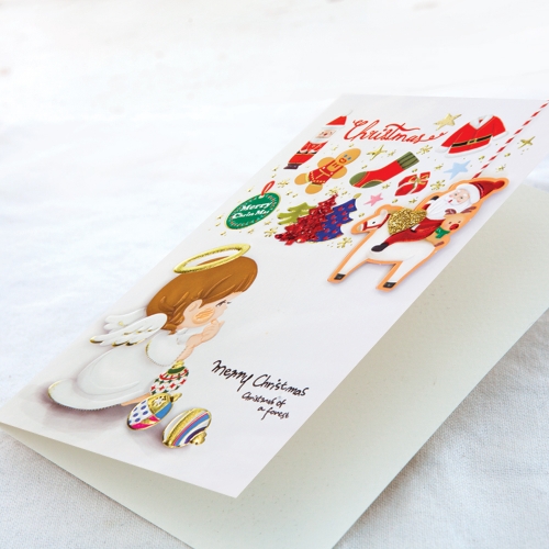 산타 크리스마스카드 FS7082 (6종 한세트)