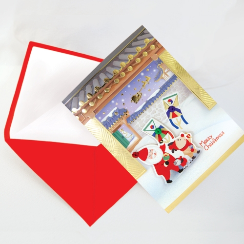 크리스마스카드 in KOREA FS7033 (6종 한세트)