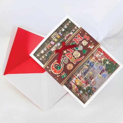 화이트 크리스마스카드 FS702303