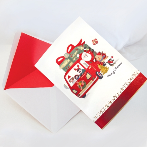 택배산타 크리스마스카드 FS702304