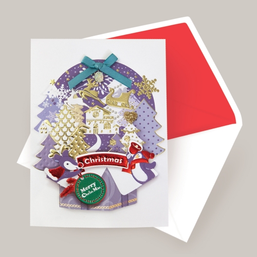 트리상자 크리스마스카드 FS702305