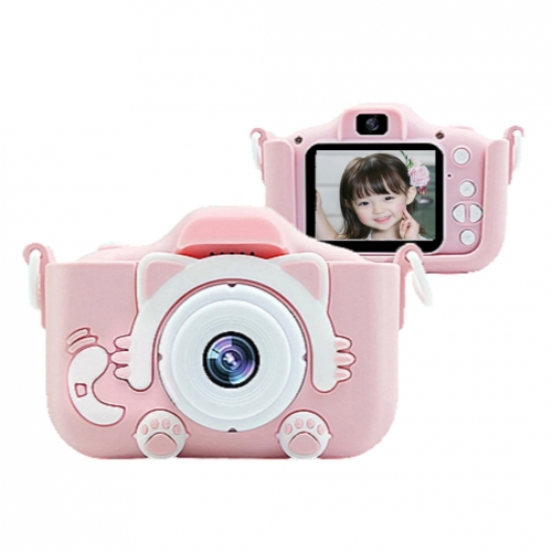 하이라라 어린이 고양이 카메라 (블루)