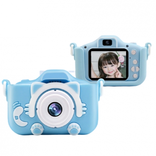 하이라라 어린이 고양이 카메라 (핑크)