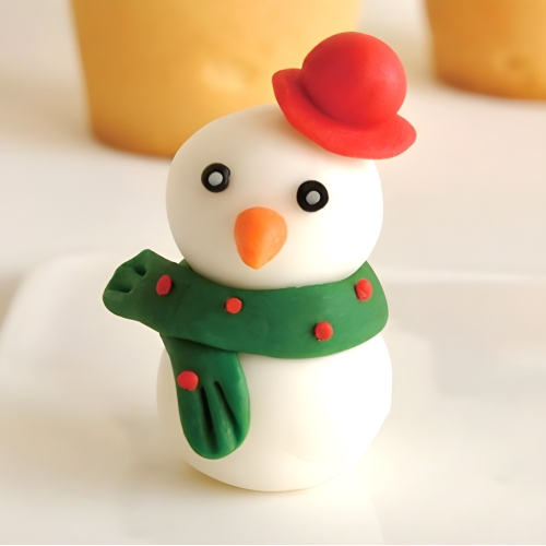 크리스마스 슈가클레이 화분 컵케이크 만들기 10인 키트 (소분X)