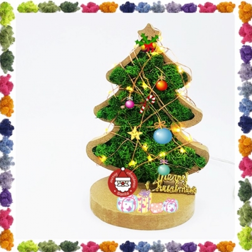 스칸디나비아모스 이끼로 꾸미는 크리스마스 미니 트리 만들기 트리 이끼30g 세트