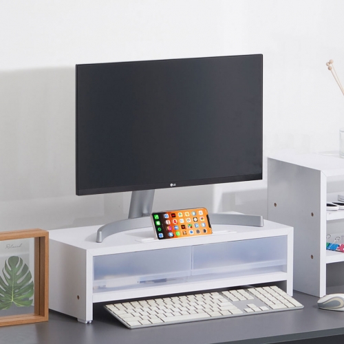 스토리 서랍형 2단 모니터받침대 국산 완제품 MT-09