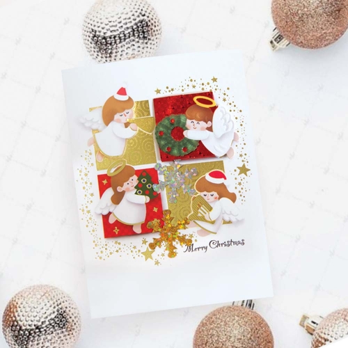 트리 크리스마스카드 FS7331-456