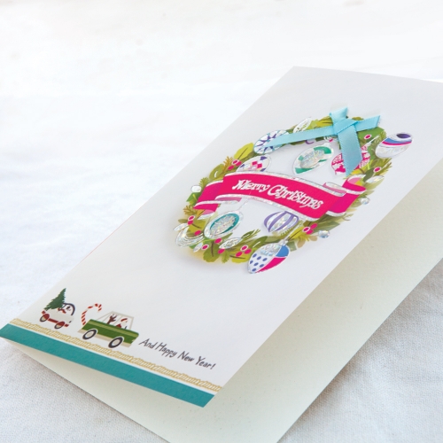 캐롤 크리스마스카드 FS7082-123