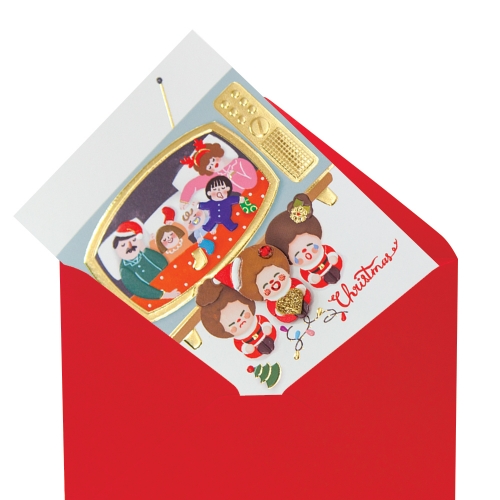 산타선물 크리스마스카드 FS7082-456
