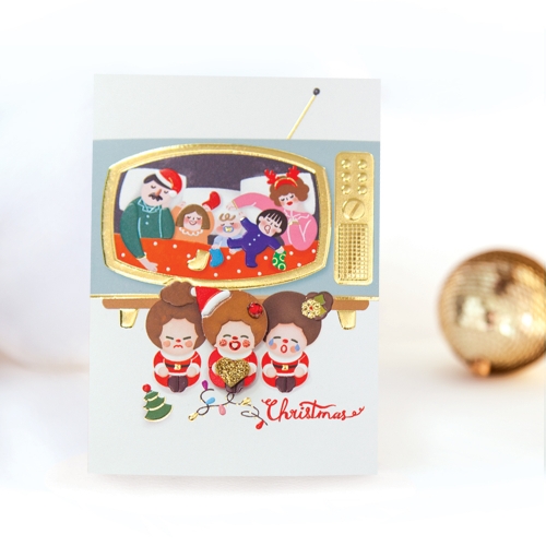 산타선물 크리스마스카드 FS7082-456