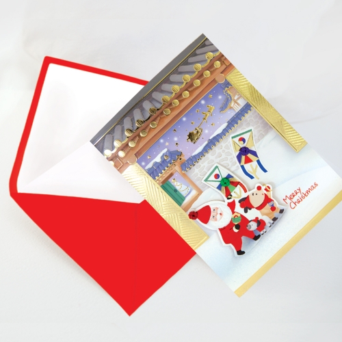 전통 크리스마스카드 FS7033-123