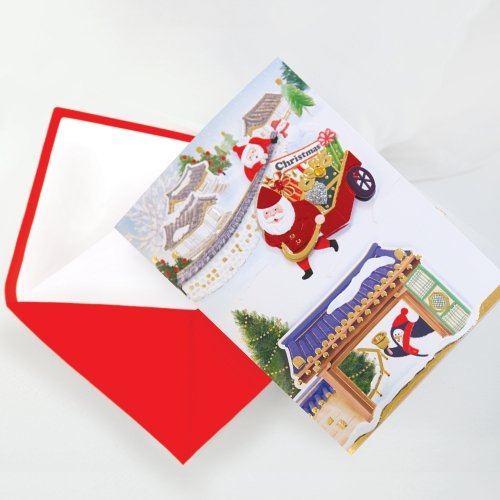 한옥마을 크리스마스카드 FS7033-456