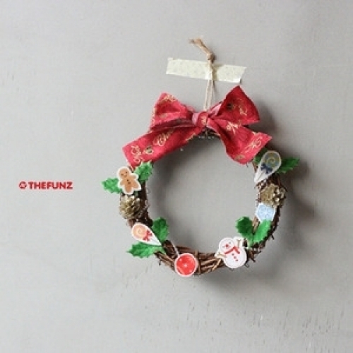 크리스마스 나무 리스만들기 diy_5set