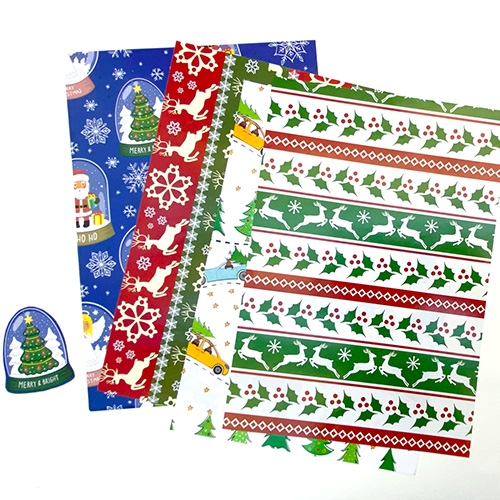 [만꾸] 메리 크리스마스 페이퍼 30장