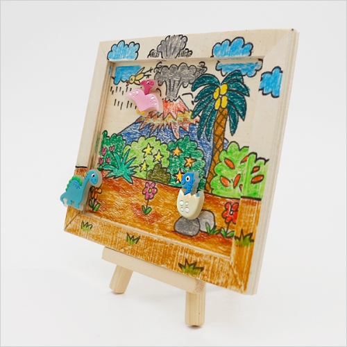 공룡 파츠 액자